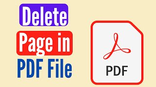 How to Delete Page in PDF File  How to Remove Pages from a PDF File 2024 [upl. by Pelpel663]