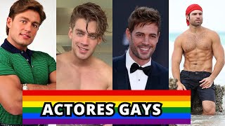 12 ACTORES DE TELENOVELAS QUE SON GAYS Y NO LO SABIAS FAMOSOS HOMOSEXUALES [upl. by Nannoc]