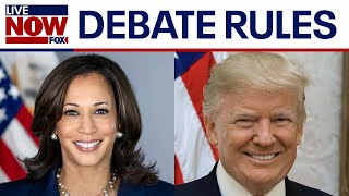 ABC releases Sept10 debate rules for Harris Trump  LiveNOW from FOX [upl. by Demmer813]