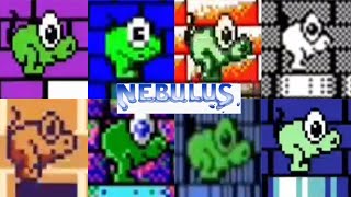 Nebulus  All Versions Gameplay [upl. by Retrop578]