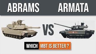 M1A2 Abrams vs T14 Armata [upl. by Htrap]