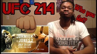 UFC 214 Cormier vs Jones 2 quot Tame Your Demonsquot Official Trailer  Reaction [upl. by Wiley921]