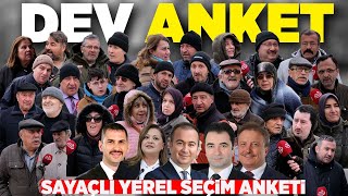 SAYAÇLI DEV ANKET ⎮Afyon Belediye Başkanı kim olsun ⎮quot20 yıldır AK Partili vatandaş isyan ettiquot [upl. by Daggna]