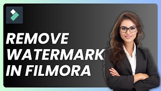 Remove Watermark From Filmora  2024 [upl. by Malek]