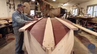 Building the TotalBoat work skiff  Over it goes Episode 22 [upl. by Ardet]