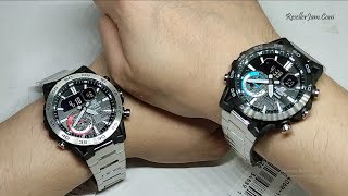 Casio Edifice ECB40D1A vs Edifice ECB40DB1A [upl. by Kifar]