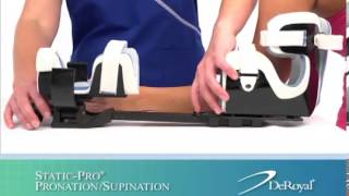 DeRoyal® Static Pro™ Pronation Supination Wrist [upl. by Body]