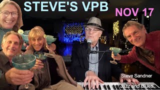 Steves Virtual Piano Bar  Nov 17  8 PM Eastern [upl. by Adlesirhc750]