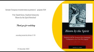 PURITANISM ‘Blown by the Spirit Revisited’ [upl. by Ellecram]