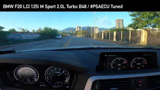 BMW F20 LCI 125i M Sport 20L Turbo B48  PSAECU Tuned [upl. by Ahk531]