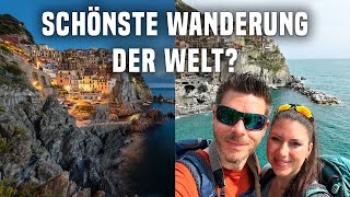 Cinque Terre Highlights 🇮🇹 alle 5 Dörfer an einem Tag  Wanderung Sentiero Azzurro [upl. by Middendorf]