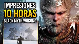 He jugado 10 HORAS a BLACK MYTH WUKONG  MI OPINIÓN SINCERA del juego por ahora en PLAYSTATION 5 [upl. by Clarke107]