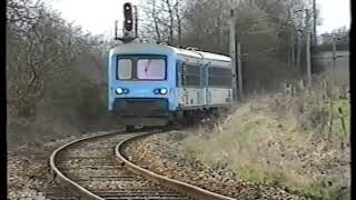 Trains neiges en Normandie [upl. by Salokkin]