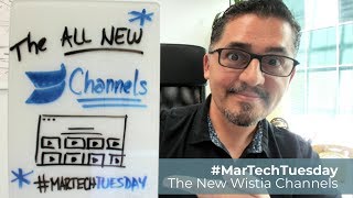 How to use Wistia Channels Embed a Video Gallery on your Website MartechTuesday [upl. by Lizned]