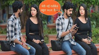 karan की Tinder वाली गर्लफ्रेंड बहुत hot है🥵Sukhjit के साथ नहीं रहूंगा अब😡 Karan Brijwasi [upl. by Airamesor]