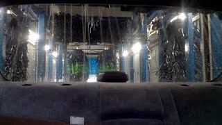 Extra Footage WashTec Conveyor Car Wash Inside View [upl. by Jamille]