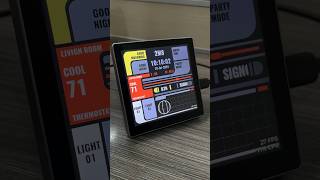 WIP Lcars style dashboard on esp32 smart display panel esp32 hmi dashboard lcars iot diy [upl. by Nahtanoj987]