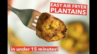 Air Fryer Plantains Maduros [upl. by Hselin845]