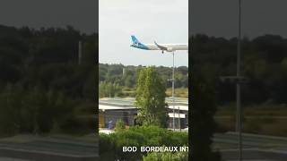 AIRBUS A321 NEO AIR TRANSAT LANDING FROM MONTREAL AT BORDEAUX AIRPORT BOD [upl. by Vyky]