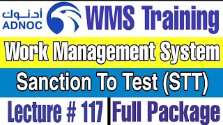 What is Sanction to Test STT How to use for Isolation as per ADNOC WMS  Lecture  117 [upl. by Nore]