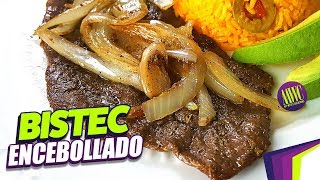 Bistec Encebollado en diez minutos [upl. by Eeral430]