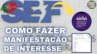 COMO FAZER A MANIFESTAÇÃO DE INTERESSE PASSO A PASSO [upl. by Suez467]