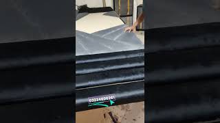 How To Build Bed Back Headboard at HomeDIY HEADBOARD  RENTER FRIENDLYHow to install Bed 🛌 Head [upl. by Bortman972]