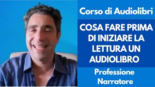 Corso per diventare Lettore di Audiolibri dizione e lettura espressiva x registrare un audiolibro [upl. by Mccarty]