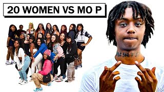 20 WOMEN VS 1 RAPPER MO P [upl. by Lallage]