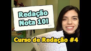 LENDO UMA REDAÇÃO NOTA 10  COMENTÁRIOS E DICAS PRÁTICAS [upl. by Beau]