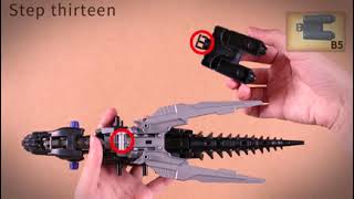 5701 DIY battery operated SWORD TYRANNOSAURU REX [upl. by Anitnerolf]