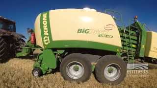 Krone BigPack 1290 HDP High Speed Baler [upl. by Ketchan]