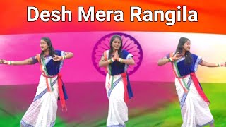 Desh Rangila Full Dance Video  Desh Mera Rangila  Desh Rangila  Des Rangila [upl. by Rellek280]