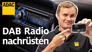 5 Gründe für die DAB RadioNachrüstung im Auto – so einfach geht’s  ADAC [upl. by Arhez]