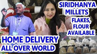 Siridhanya Millets Home Delivery  Unpolished Millets Flakes and Flour Available  Dr Khadar Vali [upl. by Sherr]