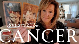 CANCER  You Need TIME Cancer  January 2024 Zodiac Tarot Reading [upl. by Burrows379]