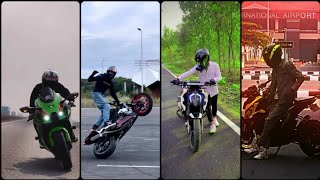 Boys ATTITUDE RIDERs 😎 PRO RIDErS ❌ HEAVY STUNTs⭕ STUNTS RIDERS🖤KTM🧡R15💜NS200❤️DUKE [upl. by Kjersti965]