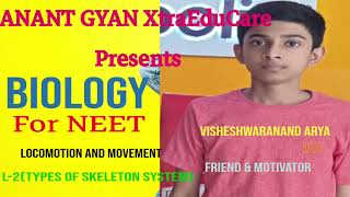 LOCOMOTION AND MOVEMENT BIOLOGYBY VISHESHWARANAND ARYA NEET [upl. by Nillok38]