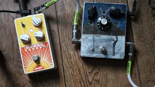 Fuzz pedals shootout  Dead Man Fuzz vs Solar Bender [upl. by Danyette98]