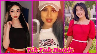 TikTok Battle Parizoda  Bonamur  Nigina  Babymohi  Dunyozoda  Ozoda  Kimni videolari yoqadi [upl. by Marras]