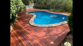 Colours of Merbau decking [upl. by Lavoie]