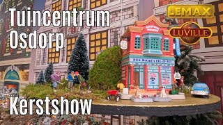 Lemax Kerstshow Tuincentrum Osdorp 2024 ⭐⭐⭐⭐⭐ [upl. by Aihsaei]