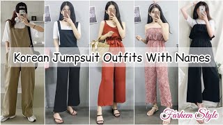 Korean jumpsuit dresstypes of Korean Jumpsuit with nameskorean Jumpsuits outfitjumpsuit for girls [upl. by Pearlstein]