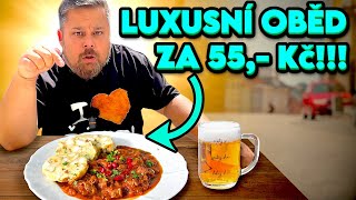 LUXUSNÍ OBĚD V HOSPODĚ ZA 55Kč Tady se zastavil čas [upl. by Alarick]