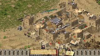 Bear VS Saladin Rematch Stronghold Crusader UCP [upl. by Gregoire]