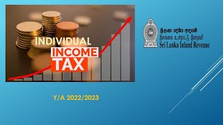 Individual Income Tax YA 20222023 [upl. by Ahsenod]