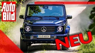 Mercedes G 400 d 2019 Neuvorstellung  Motor  Gelände  SUV [upl. by Nyrac954]