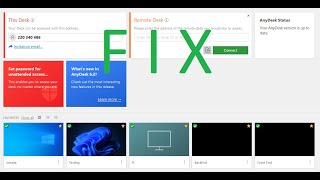 AnyDesk  Frequently Disconnect  Fix [upl. by Eetnahs]