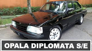 Opala Diplomata SE 1992 câmbio manual 70 mil km  Garagem do Bellote TV [upl. by Ludlew]