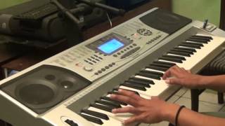 KEYBOARD TECHNO T9900i MmcFD Sampling quotGrahasta Musicquot demo Grand Piano [upl. by Pinette]